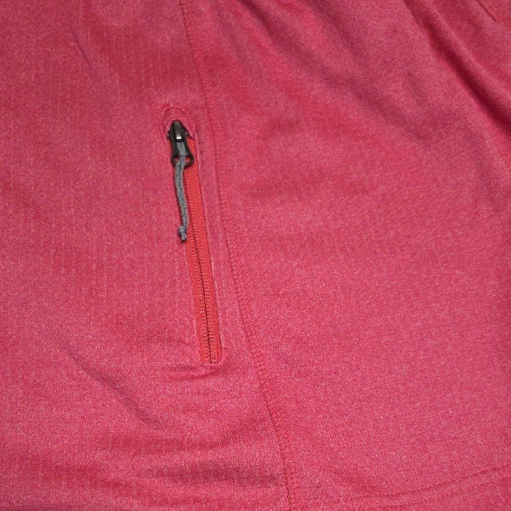 Columbia Women's Park View Grid Lightweight Full Ziip Pink  Fleece Jacket - Picture 7 of 8